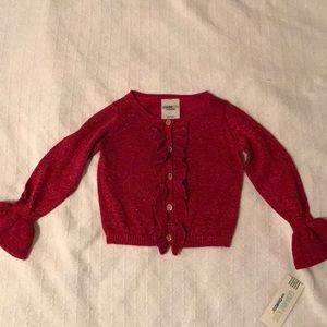 Brand new Target Genuine Kids red cardigan